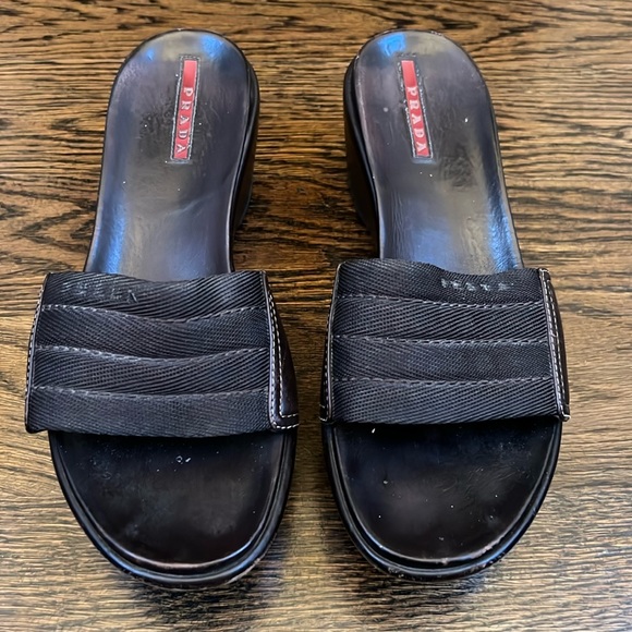 Prada Brown Sandals Size 36 (6) - Picture 1 of 6